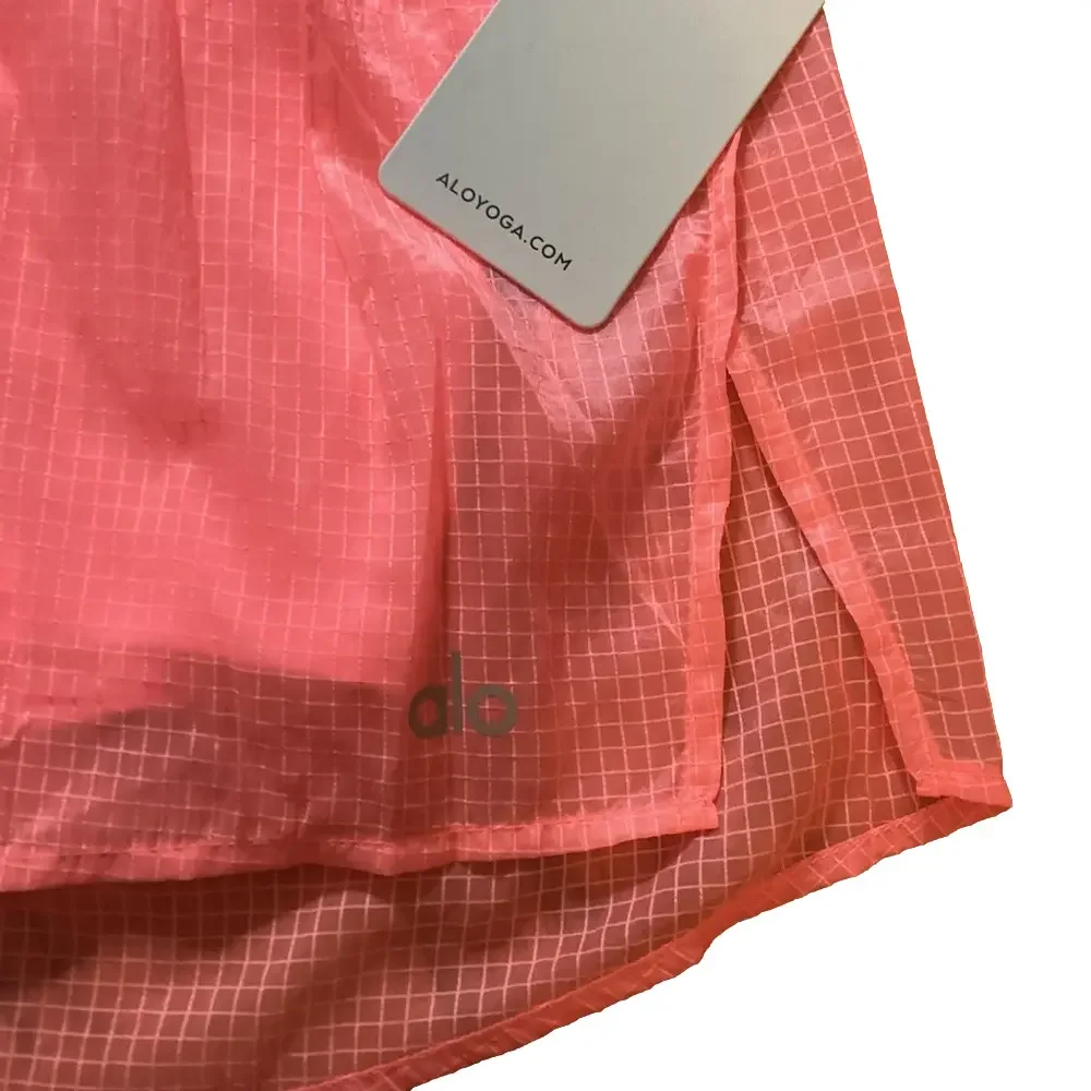 NWT AUTHENTIC ALO YOGA Bubblegum Pink GAME TIME SHORTS SAME DAY SHIP! - Picture 9 of 9